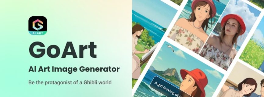 GoArt – Ghibli Style AI Image Mod apk 3.4.35.177(Unlocked)(Premium)