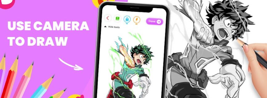 Draw Anime: AR Drawing Sketch Mod apk (Remove ads)(Mod speed)
