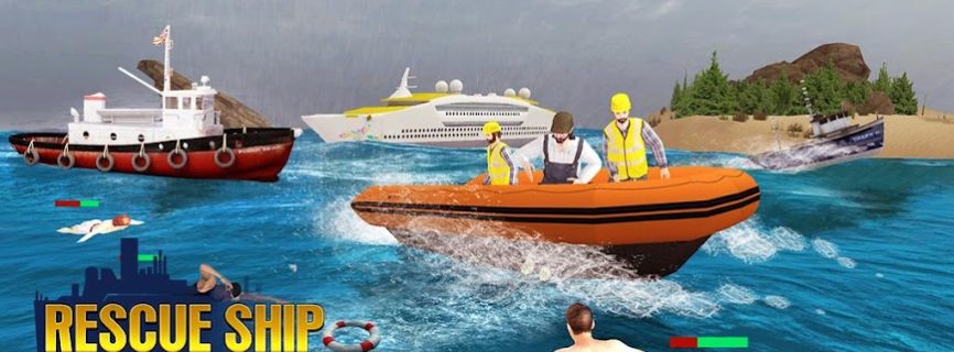Ship Games Rescue Ship Sim Mod apk (Remove ads)(Mod speed)