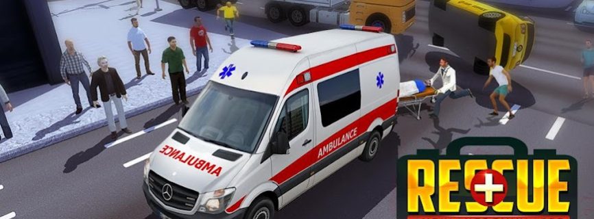 Ambulance Driving Game: Rescue Mod apk (mod speed )