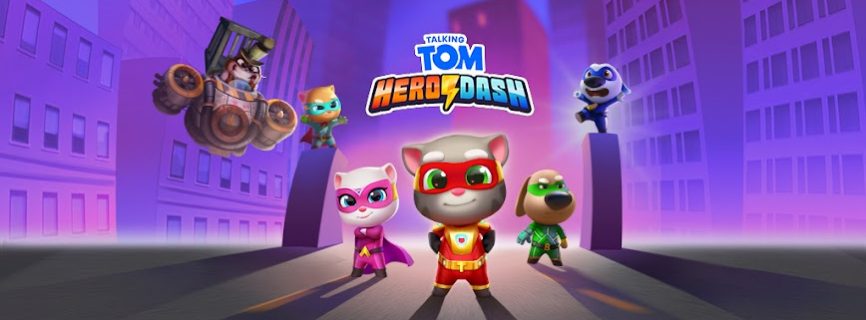 Talking Tom Hero Dash Mod APK(Happy Mod)