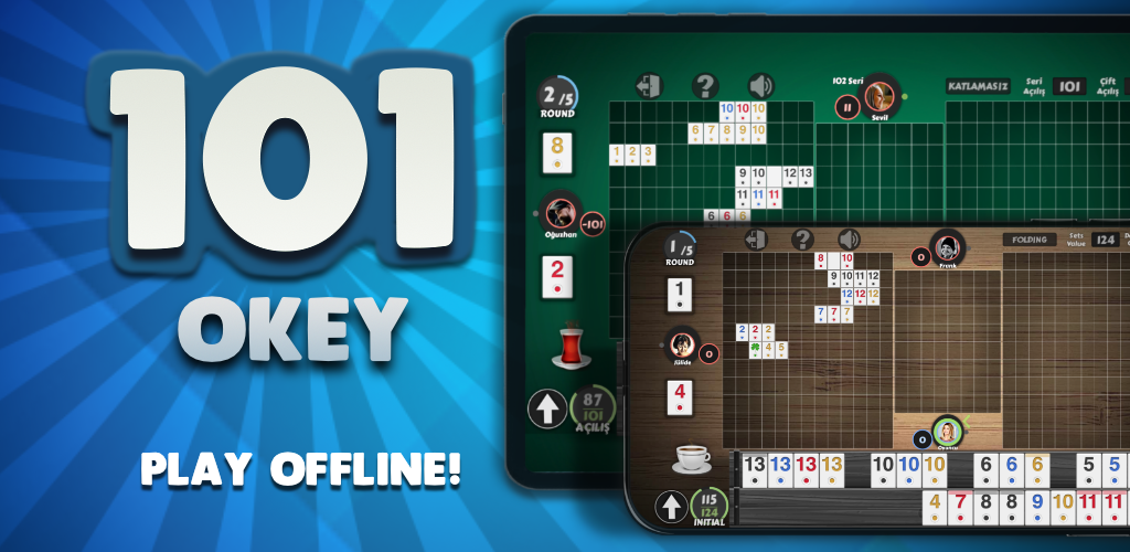 101 Okey Mod APK(No ADS)
