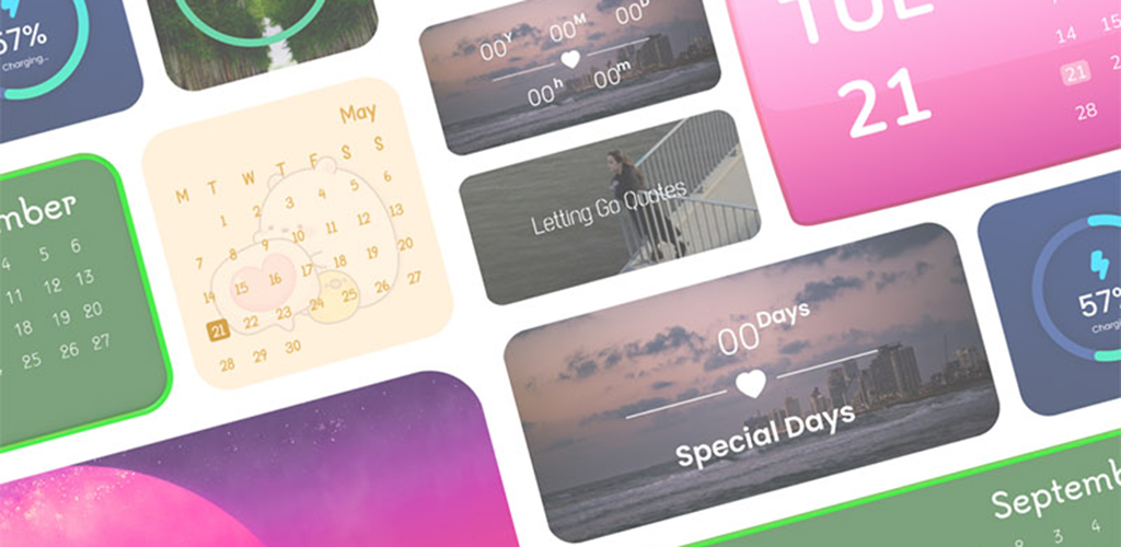 Widgets Beautiful Colorful Mod APK (Download)