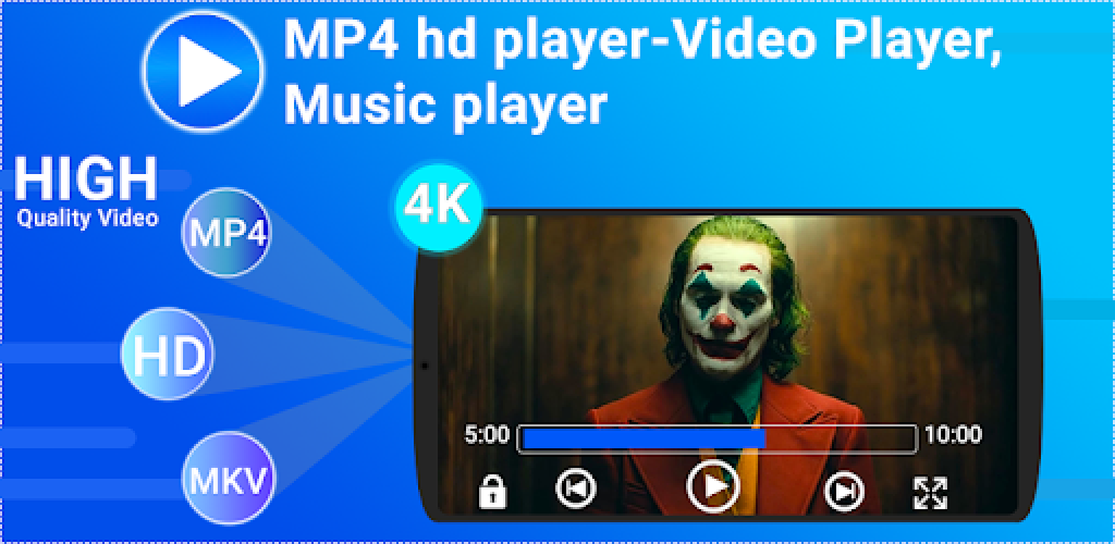 MP4 hd player Media Player, Music player Mod APK (Premium Unlocked)