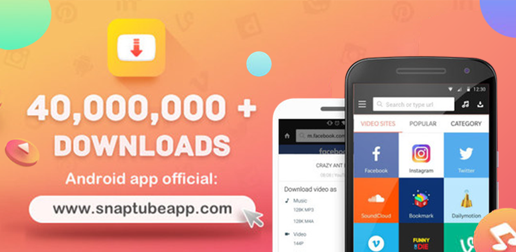 Snaptube YouTube downloader & MP3 Converter (Official) Mod APK (Unlocked)