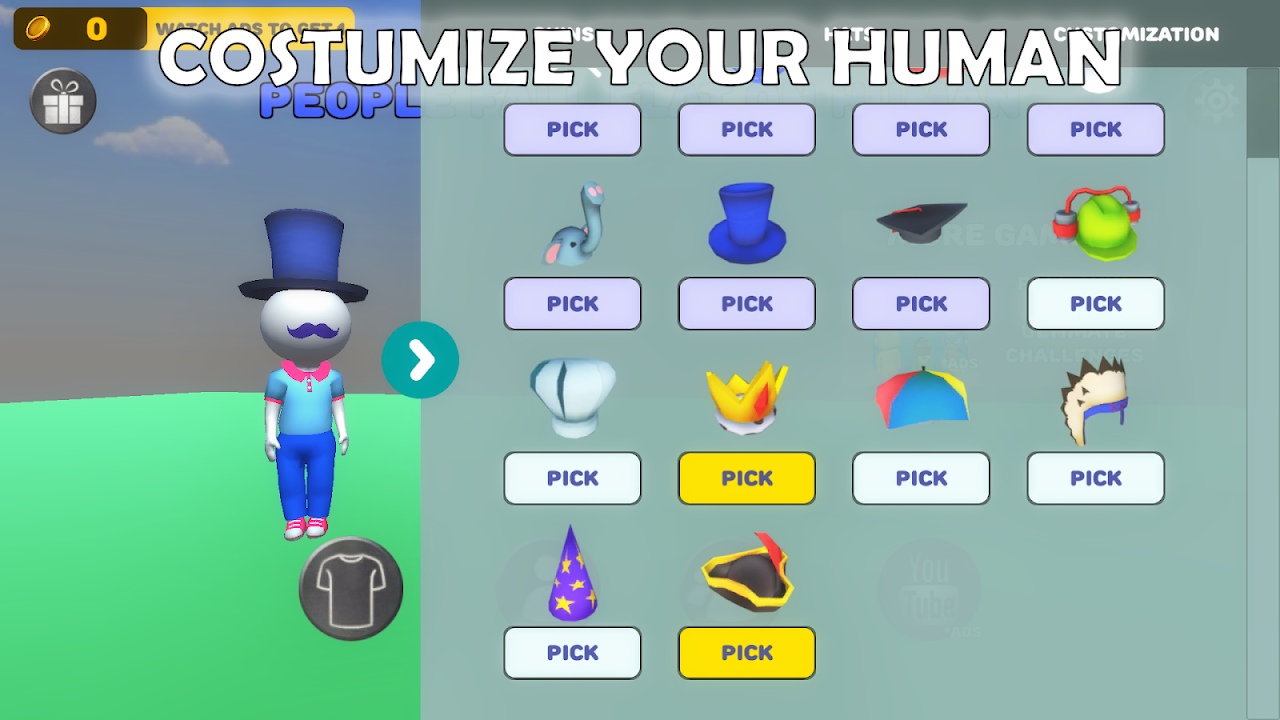 People Fall Flat On Human Mod APK